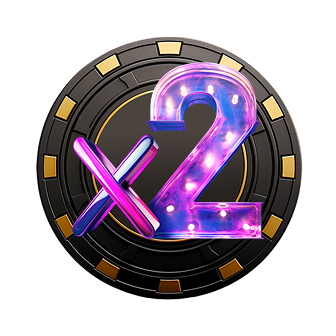 Points multipliers - x2 for 2 hours